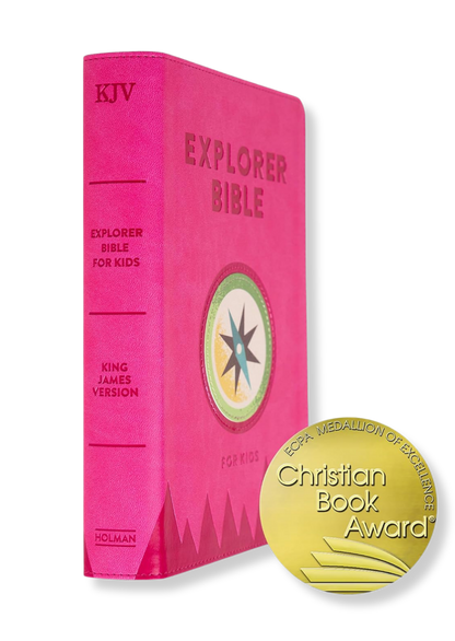 KJV Explorer Bible for Kids (Pink)