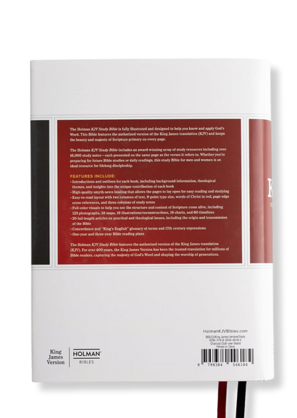 Holman KJV Study Bible, Full Colour Hardback