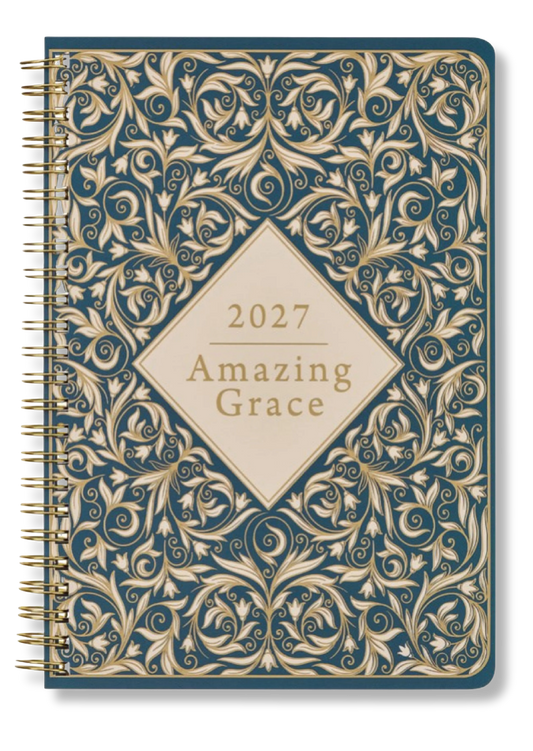 Amazing Grace 2027 Spiral Weekly Planner