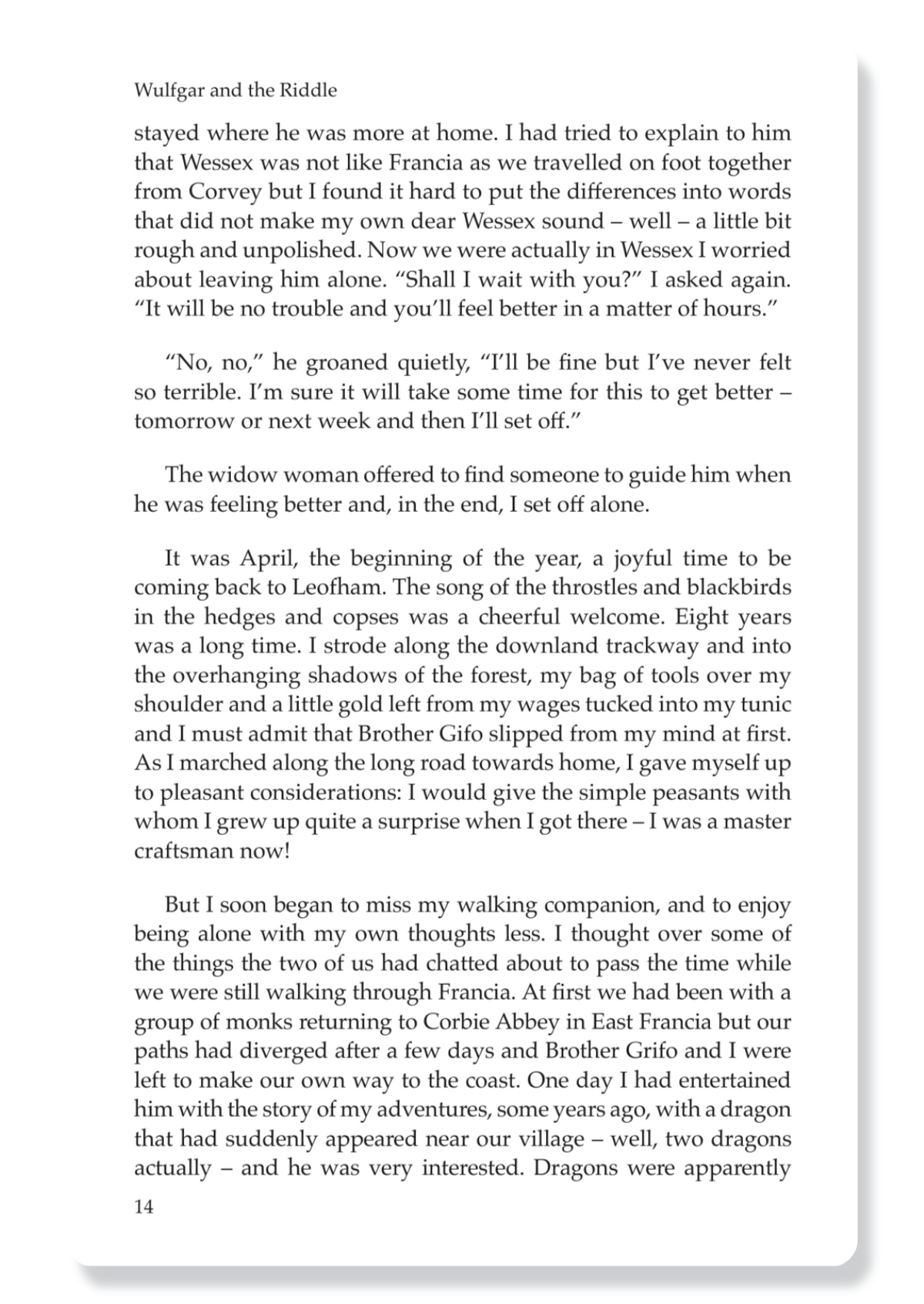 Book 3: Wulfgar And The Riddle