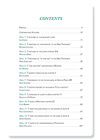 Scripture Sevens Volume 3