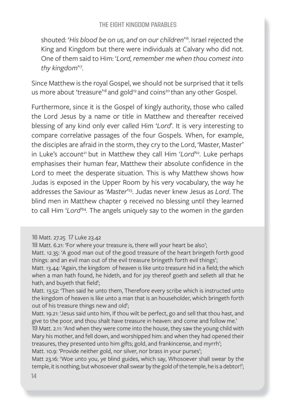 8 Kingdom Parables