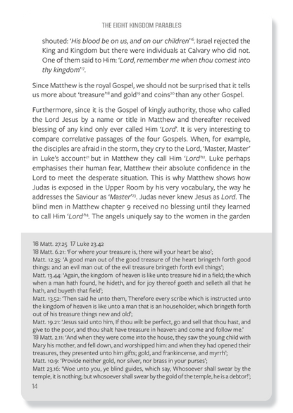 8 Kingdom Parables