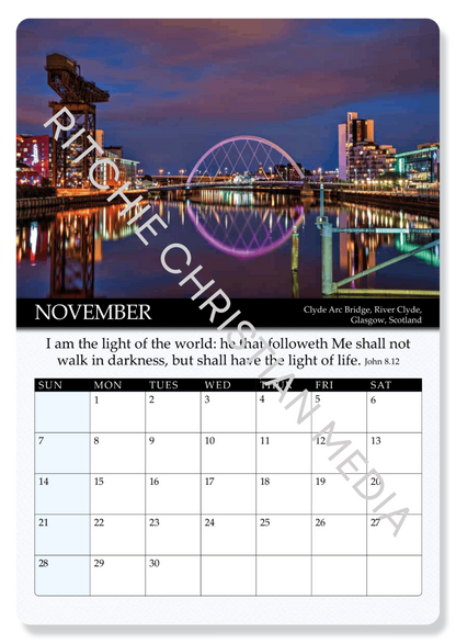 Gospel Calendar 2027