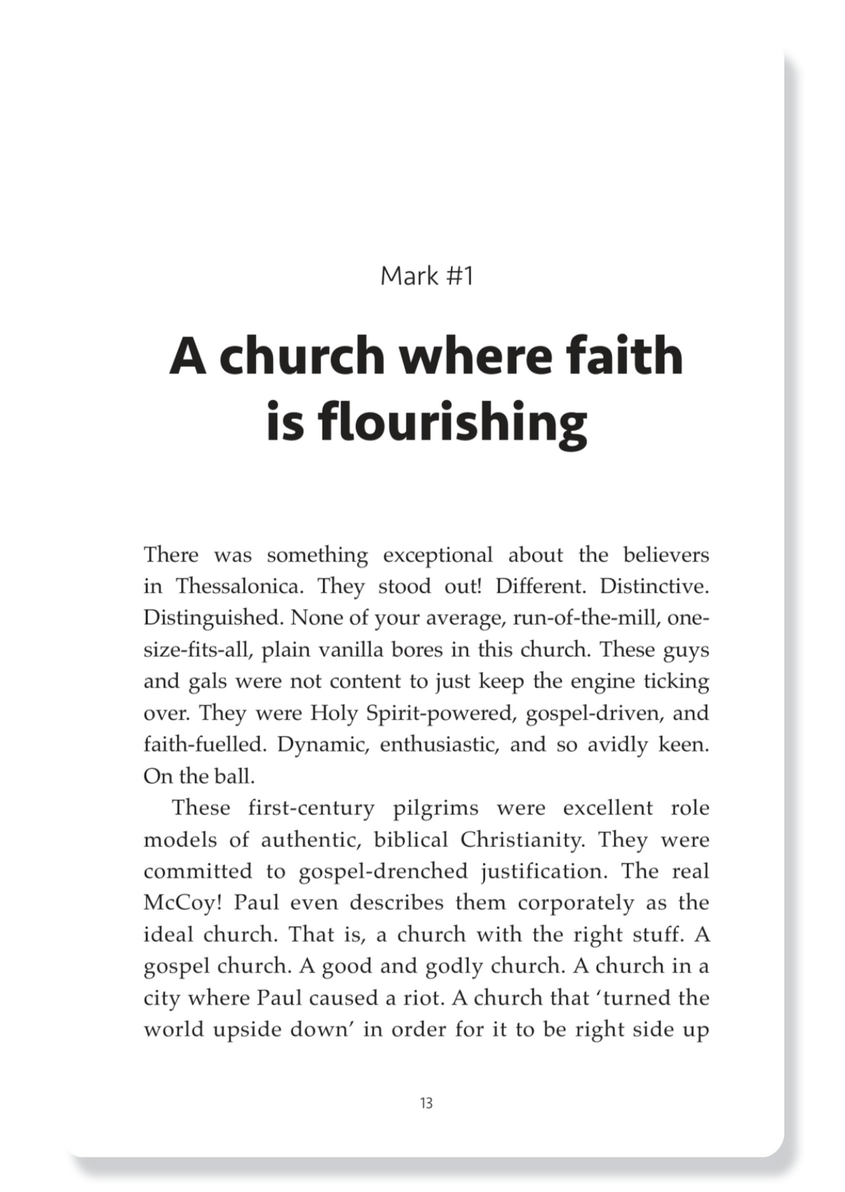 1 Thessalonians: 5 Marks of a Gospel Church
