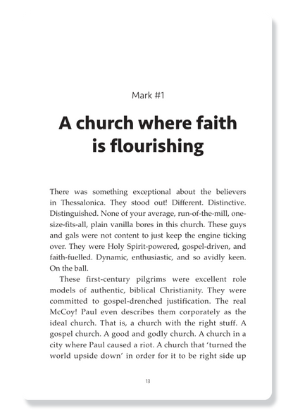 1 Thessalonians: 5 Marks of a Gospel Church