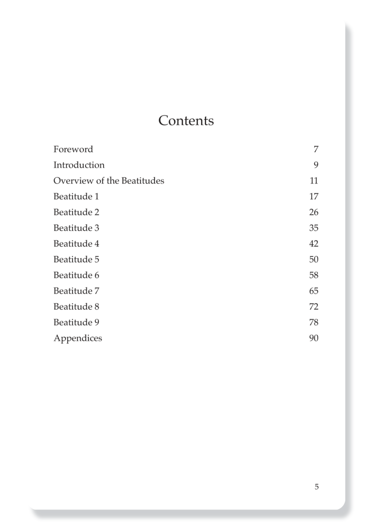 9 Beatitudes