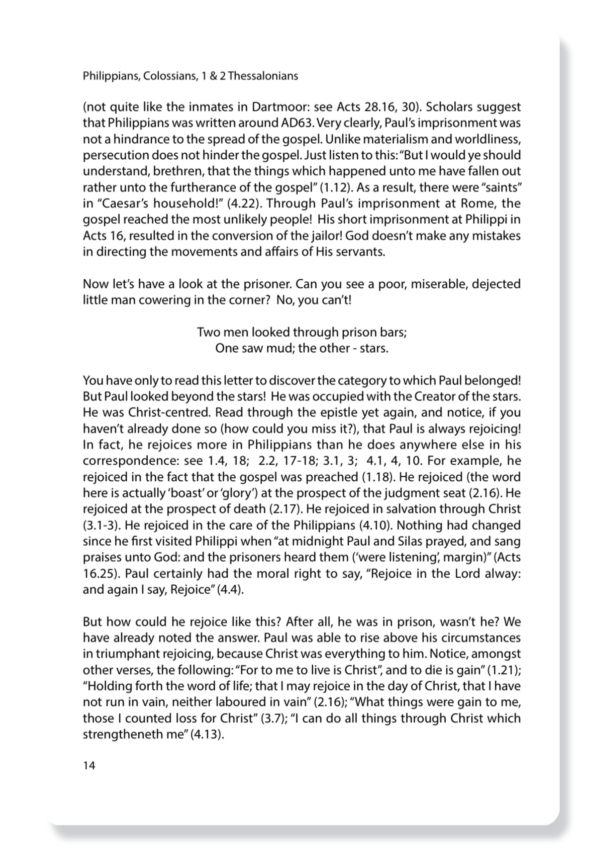 Philippians, Colossians, 1 Thessalonians & 2 Thessalonians