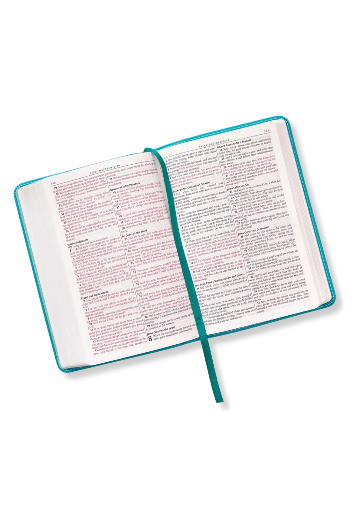 KJV Pocket Edition, Luxleather (Turquoise)