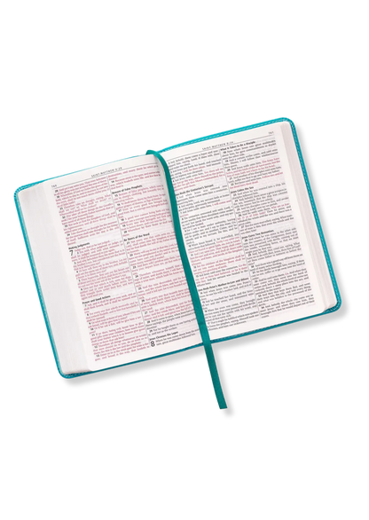 KJV Pocket Edition, Luxleather (Turquoise)