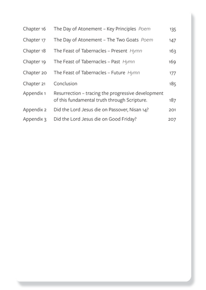 7 Feasts of Jehovah