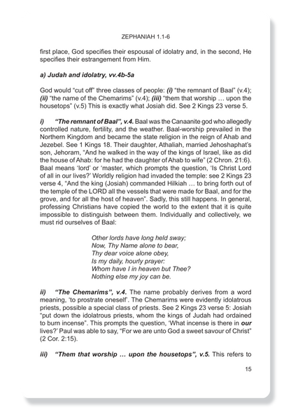 Zephaniah, Haggai, Zechariah & Malachi