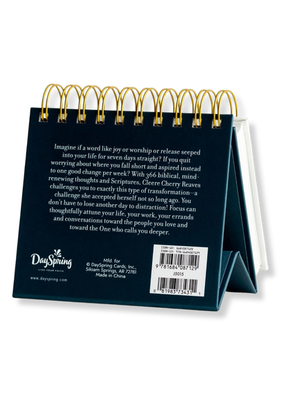 "Focus" Perpetual Calendar DayBrightener