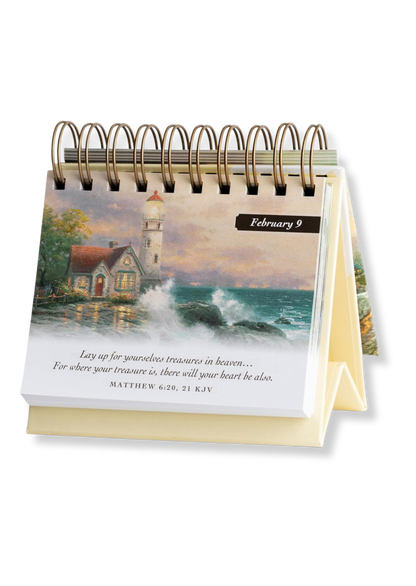"Thomas Kinkade" Perpetual Calendar DayBrightener