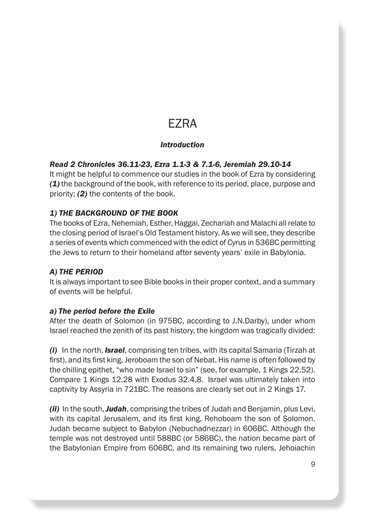 Ezra, Nehemiah & Esther