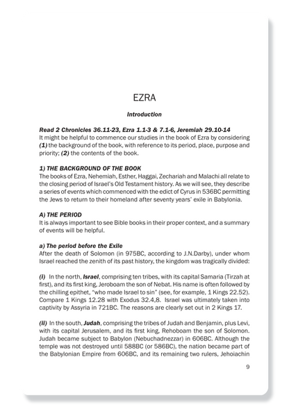 Ezra, Nehemiah & Esther