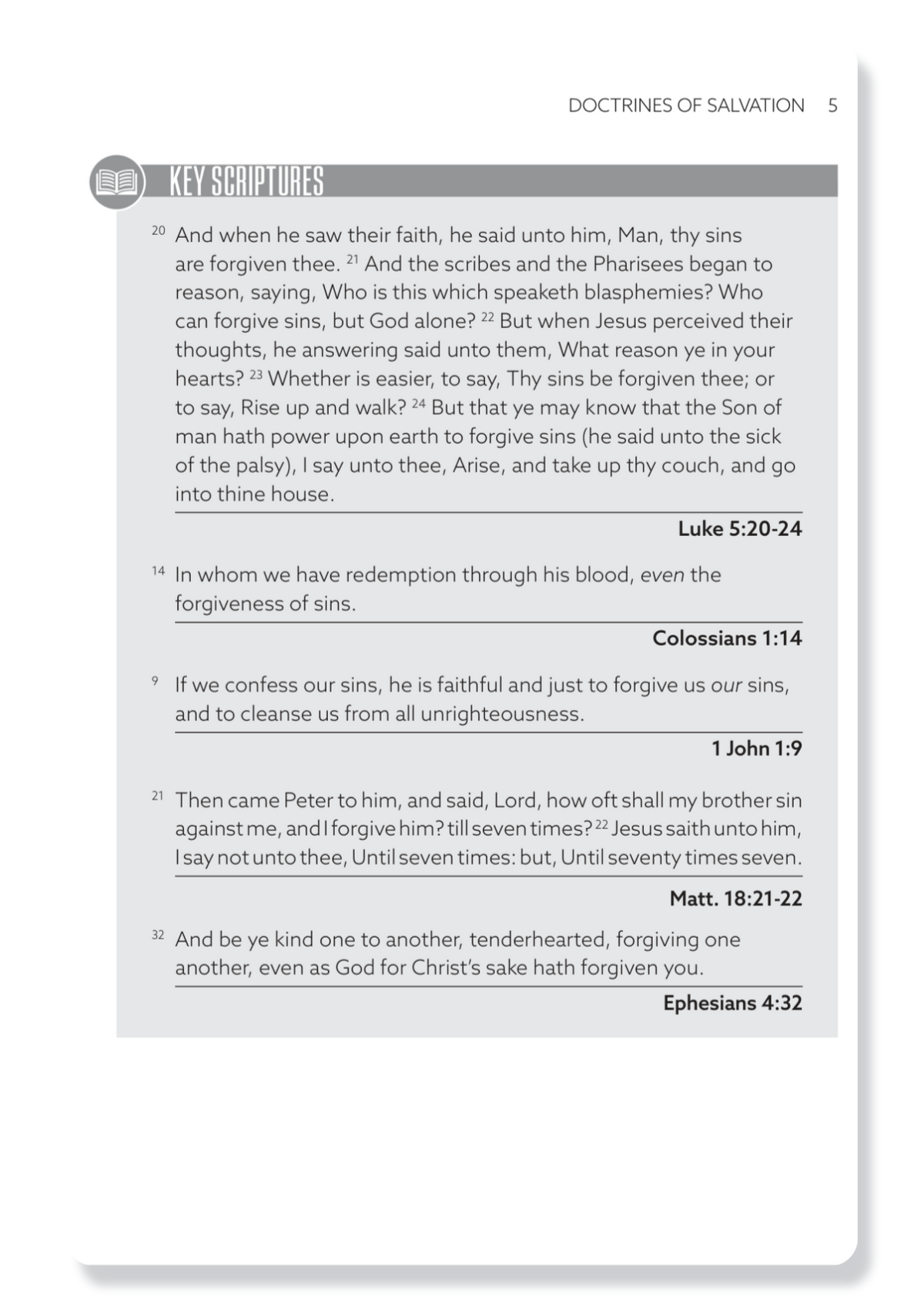 Book 2: Doctrines of Salvation