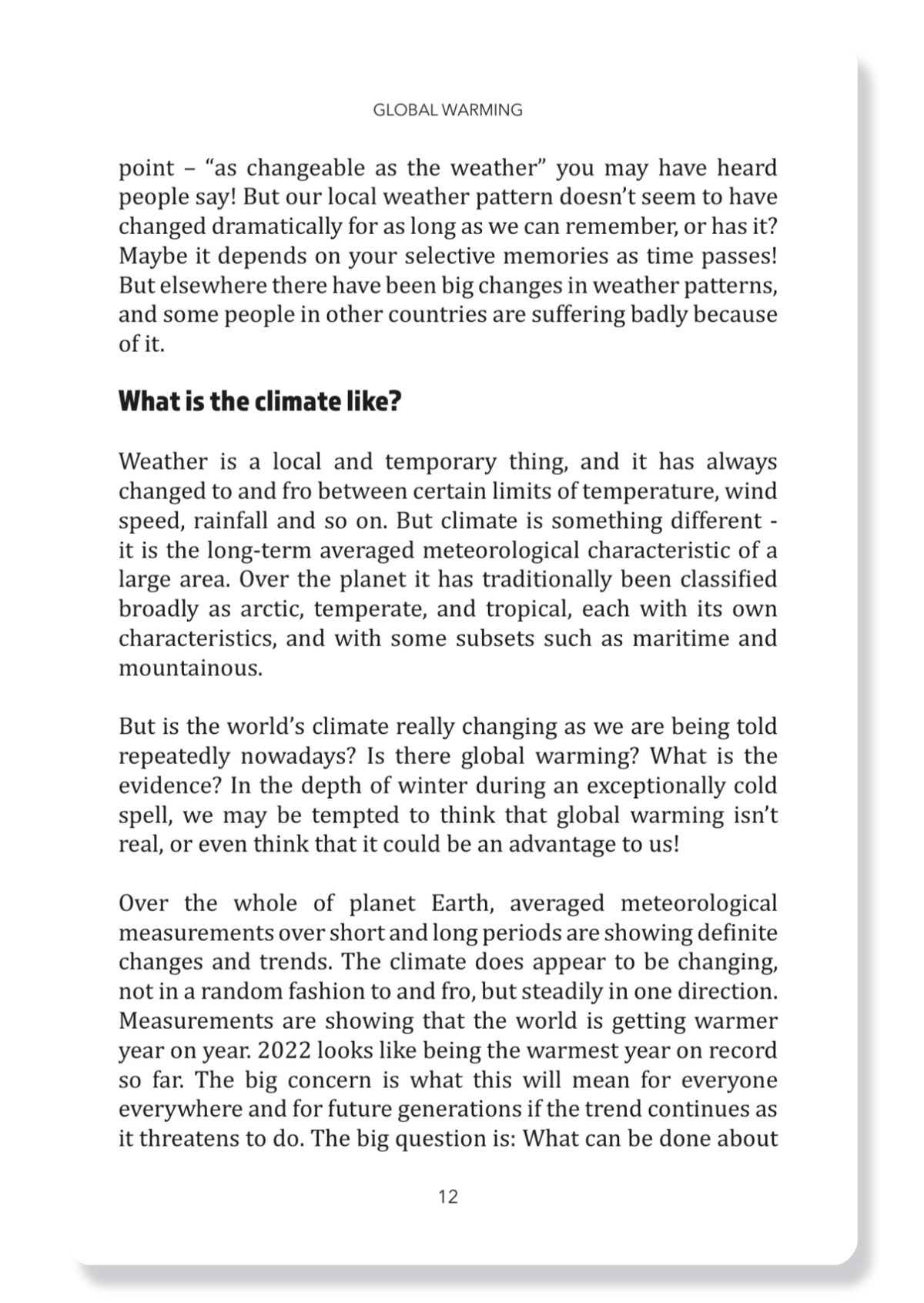 Global Warming