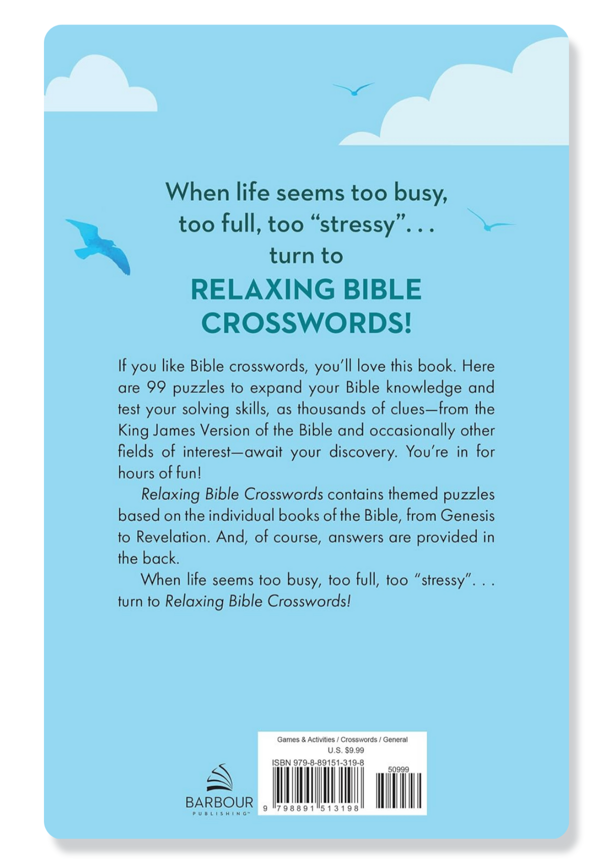 Relaxing Bible Crosswords
