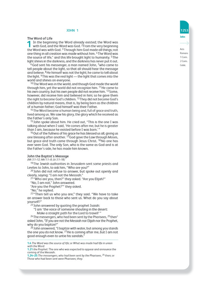 Good News Bible (GNB) Premium Youth Edition (Blue)