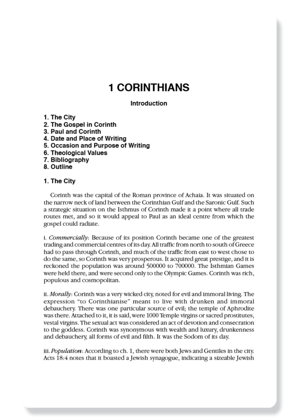 1 Corinthians & 2 Corinthians