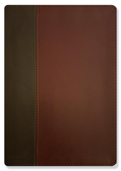 KJV Personal Size, Giant Print Bible, LeatherLike (Brown)