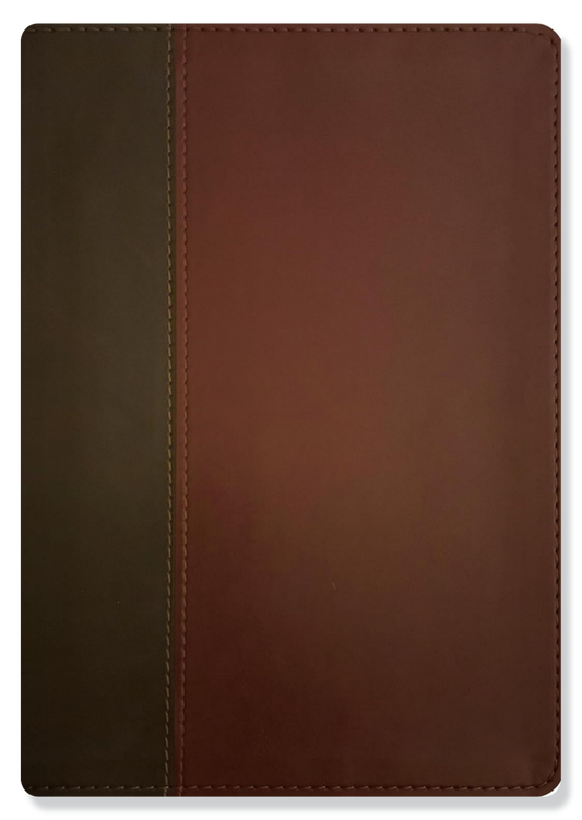 KJV Personal Size, Giant Print Bible, LeatherLike (Brown)