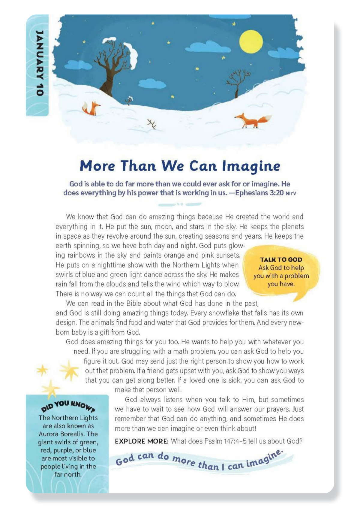 Our Daily Bread For Kids
