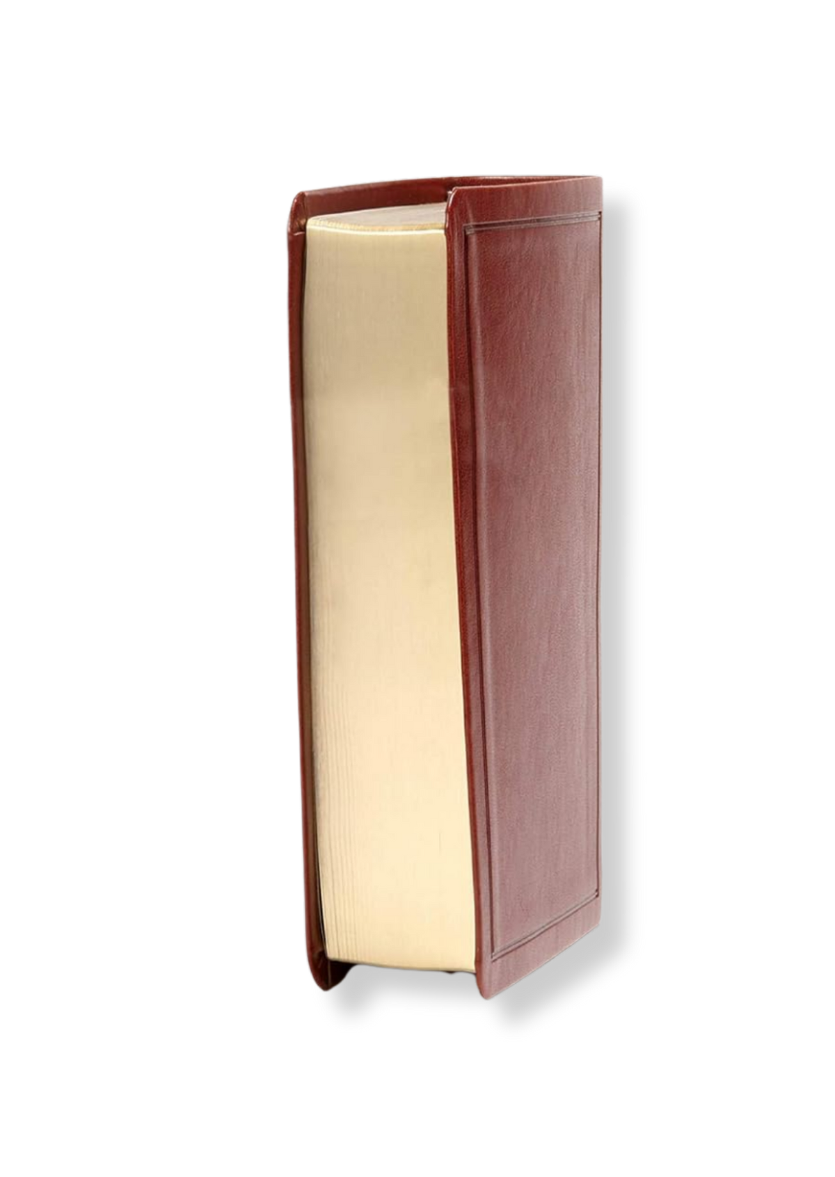 KJV Large Print Compact Reference Bible, Leathertouch (Brown)