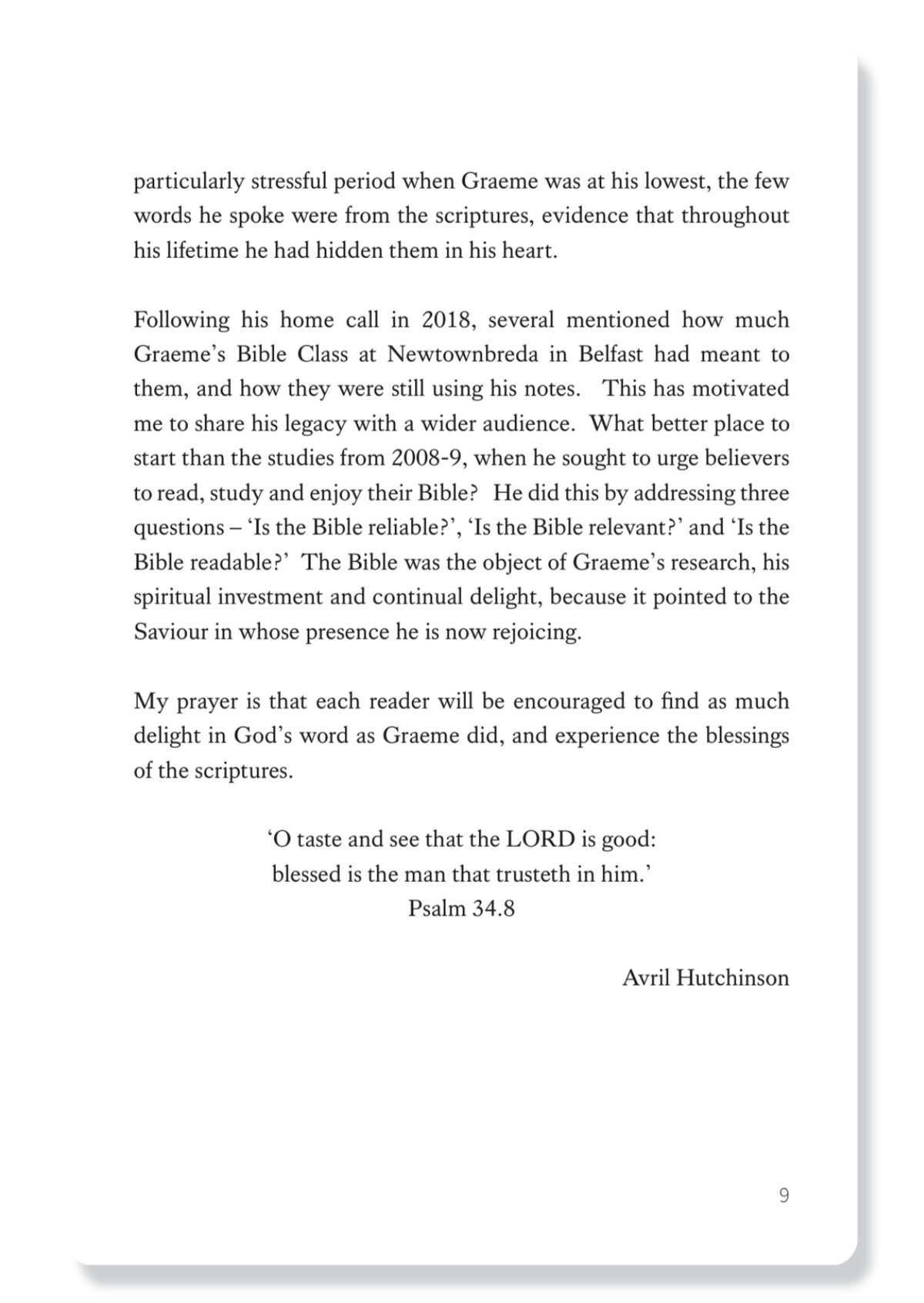 Banqueting on the Bible