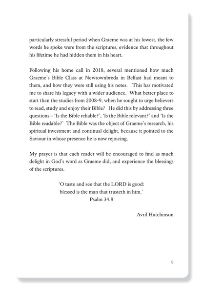 Banqueting on the Bible