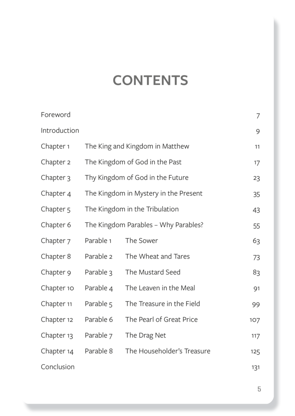 8 Kingdom Parables