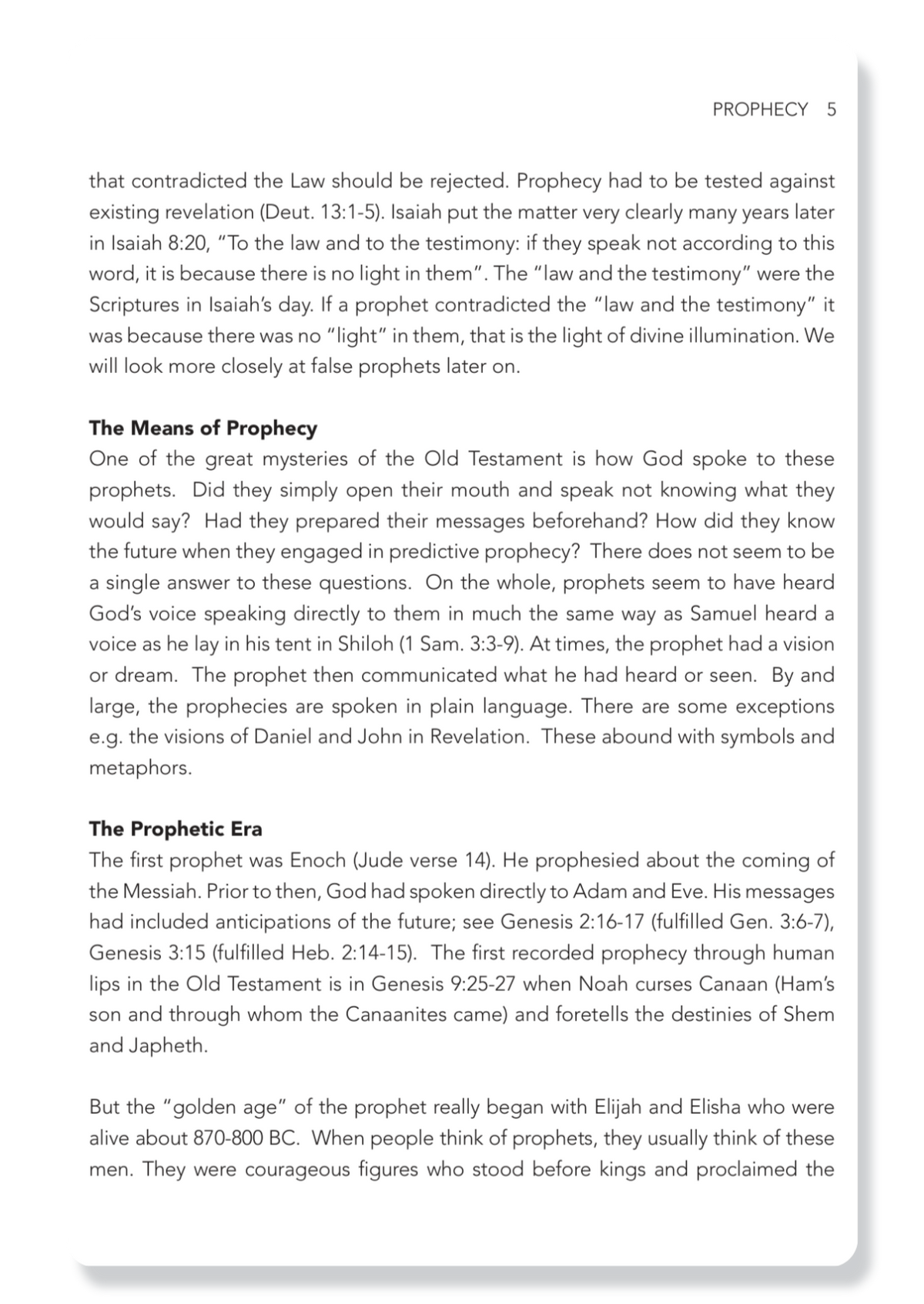 Book 7: Prophecy