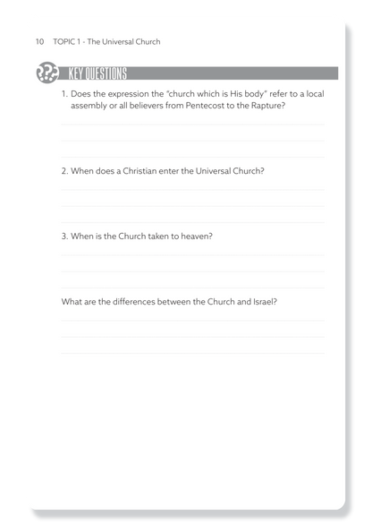 Book 1: The Church