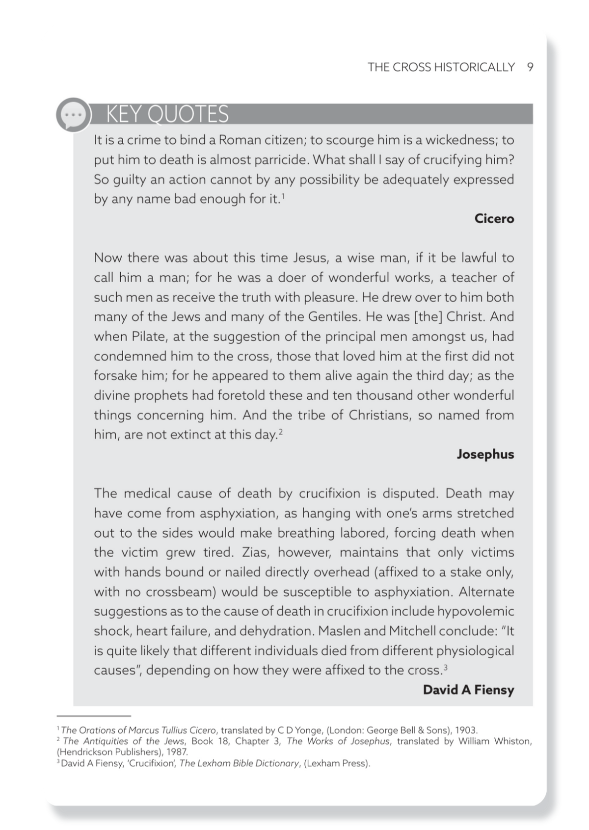 Book 9: The Cross