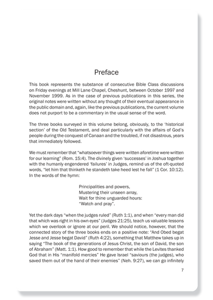 Joshua, Judges & Ruth