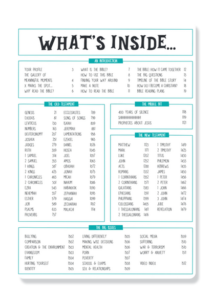 Good News Bible (GNB) Premium Youth Edition (Blue)