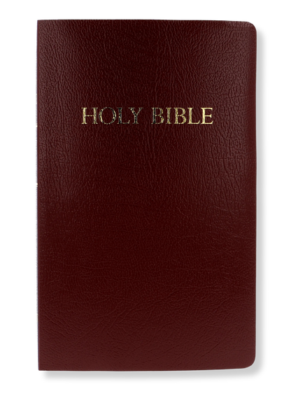 KJV Gift And Award Bible Imitation Leather (Burgundy)