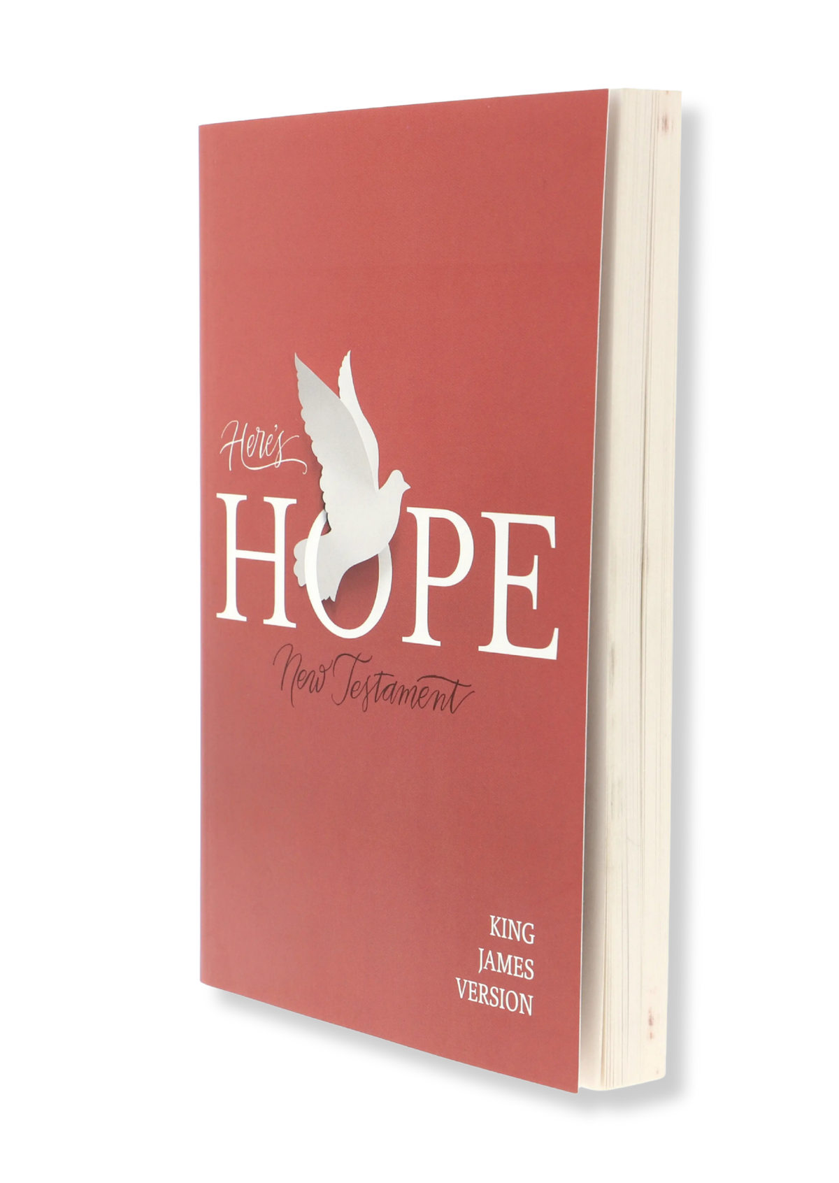 KJV Here's Hope New Testament (Pink)