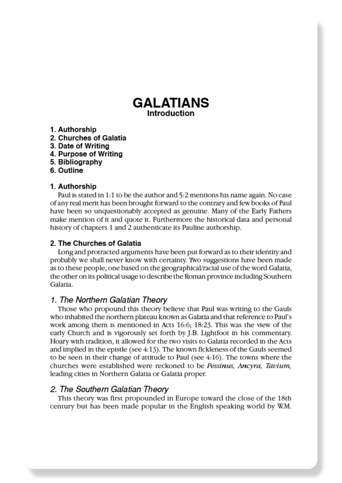Galatians, Ephesians, Philippians, Colossians & Philemon