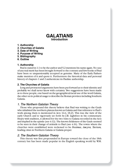 Galatians, Ephesians, Philippians, Colossians & Philemon