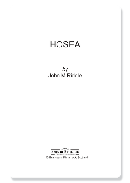 Hosea, Joel, Amos & Obadiah