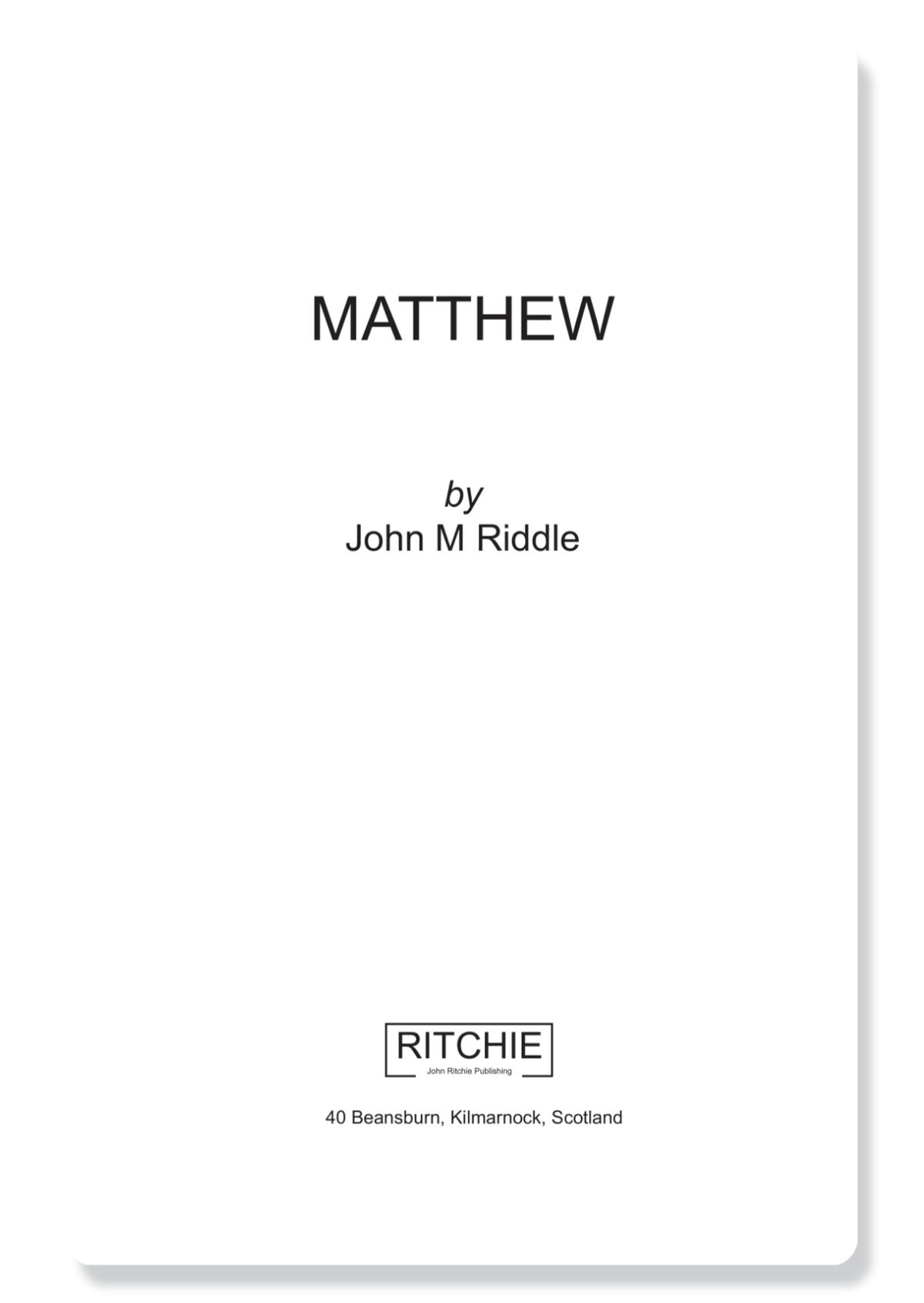 Matthew