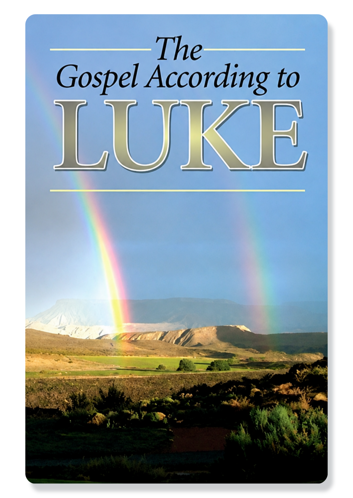 The Gospel of Luke KJV (Paragraphed Text with Headings)