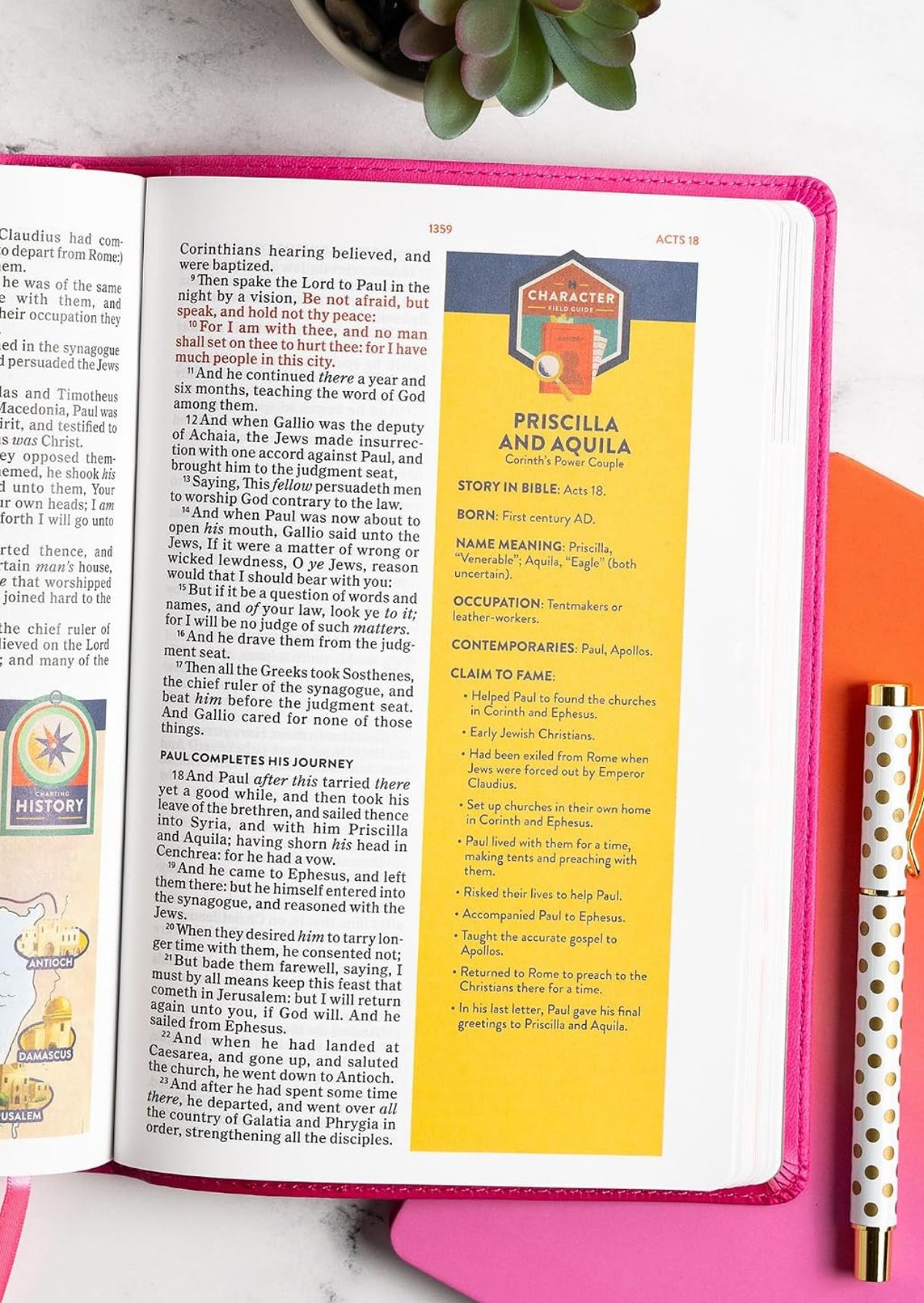 KJV Explorer Bible for Kids (Pink)