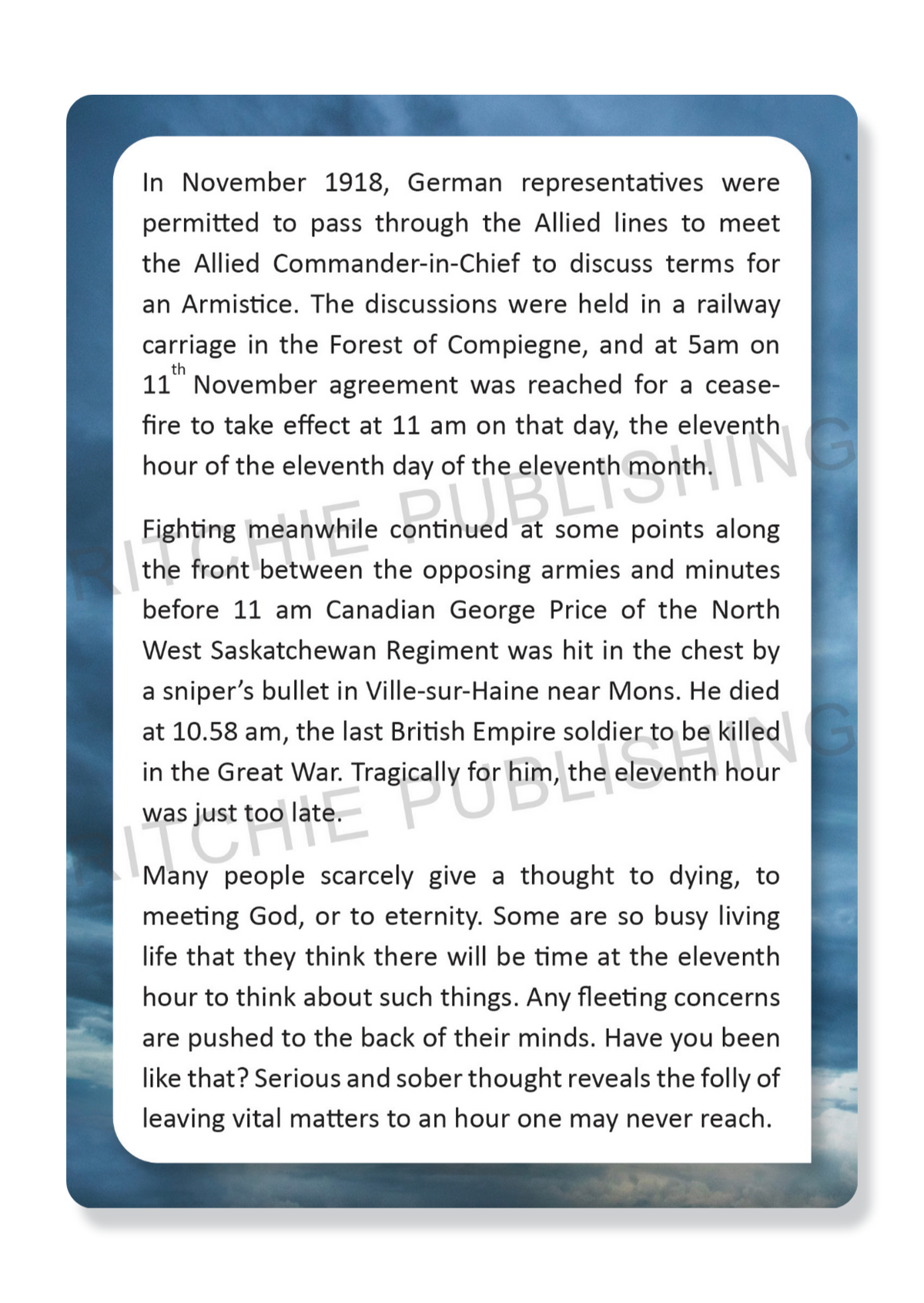 The Eleventh Hour
