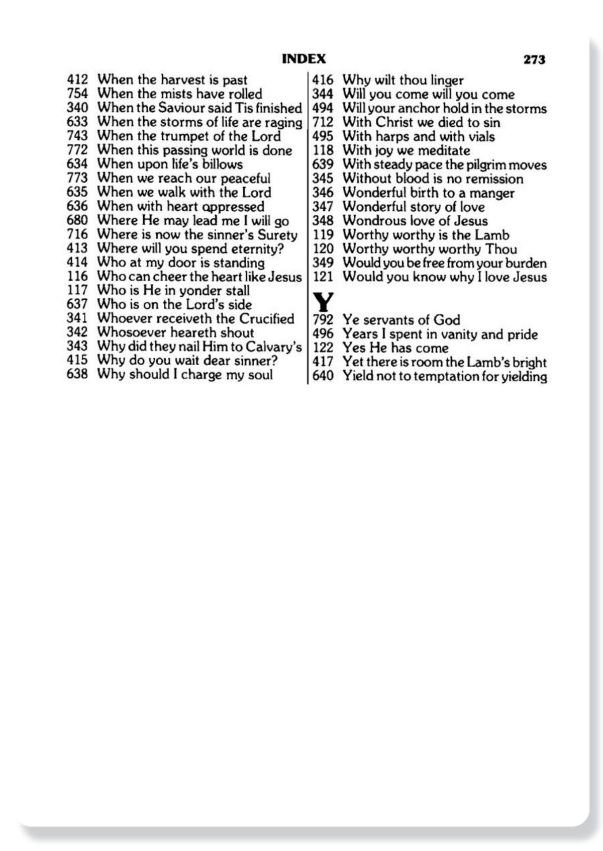 New Gospel Hymn Book