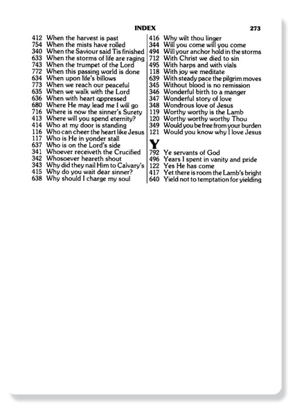 New Gospel Hymn Book