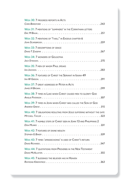 Scripture Sevens Volume 3