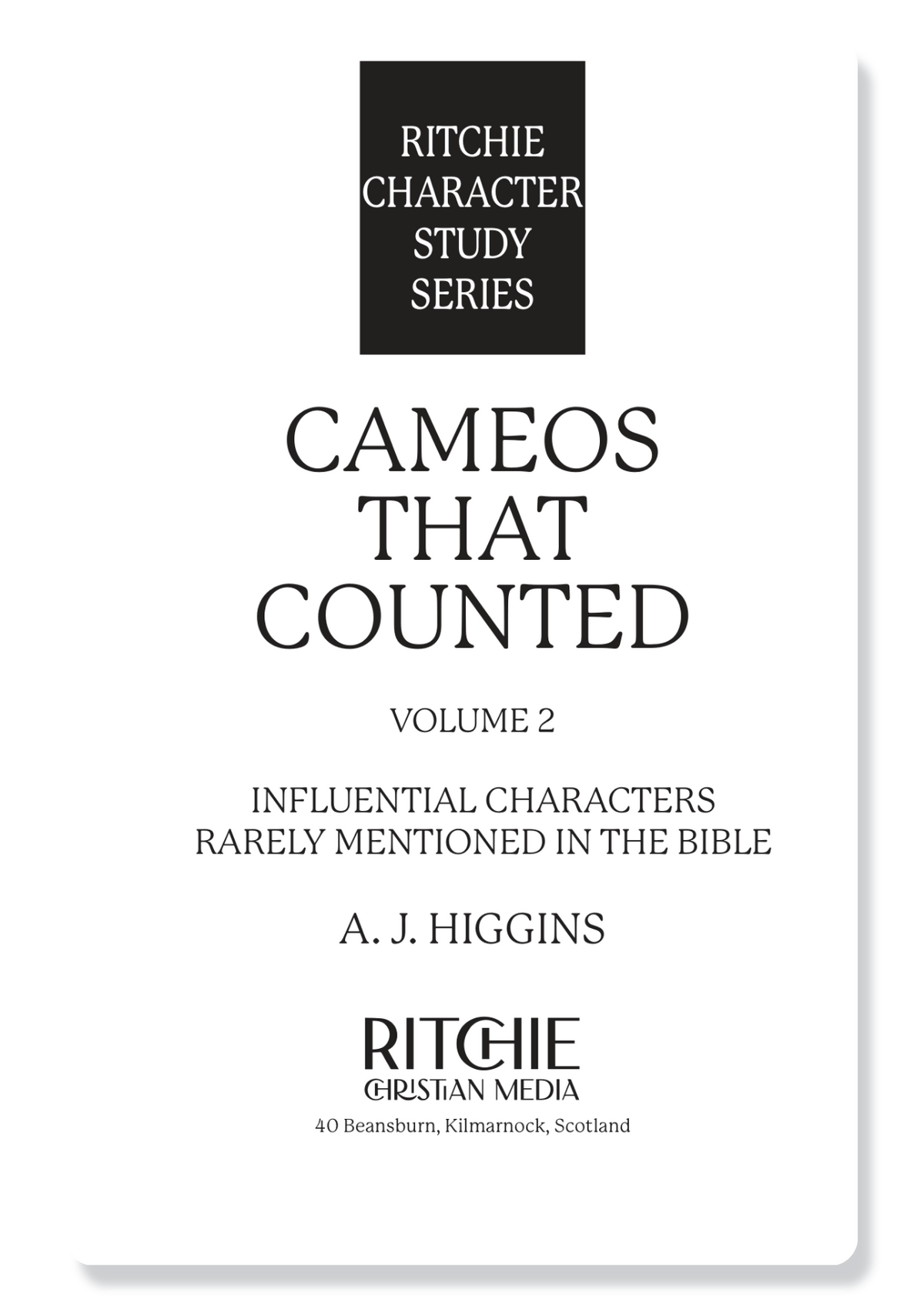 Cameos That Counted: Vol 2